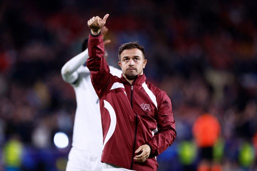 Shaqiri yang kini bermain untuk klub Chicago Fire di AS, merupakan pemain dengan catatan penampilan timnas Swiss terbanyak peringkat kedua setelah Granit Xhaka yang memiliki koleksi 130 penampilan internasional.